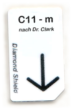 C11 - m Chipcard nach Dr. Clark für Diamond Shield Zapper
