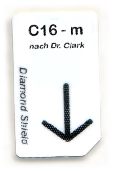 C16 - m Chipcard nach Dr. Clark für Diamond Shield Zapper