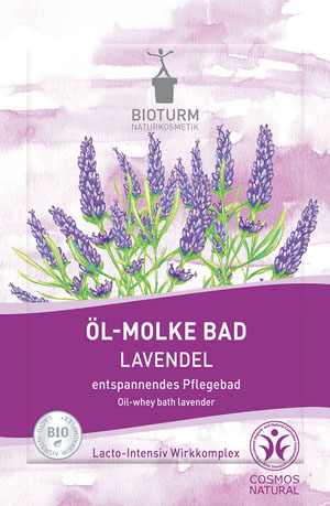 Bioturm Naturkosmetik Öl-Molke Bad Lavendel