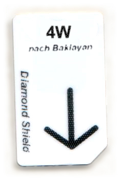 4W - 4 Wälle - Chipkarte nach Baklayan