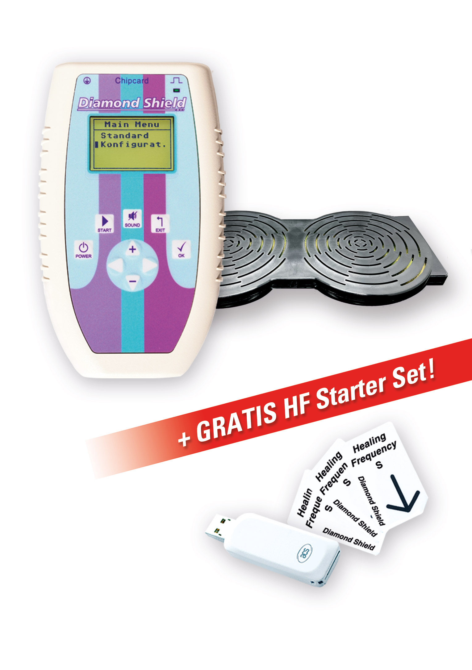 钻石盾生物频率仪IE包含分形增强器