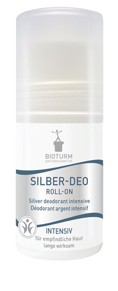 Bioturm Naturkosmetik Silber-Deo Roll-On Intensiv