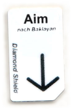 Aim(自体免疫疾病)芯片卡 Aim Chipcard nach Baklayan für Diamond Shield Zapper