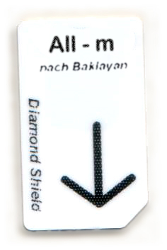 All - m Chipcard nach Baklayan für Diamond Shield