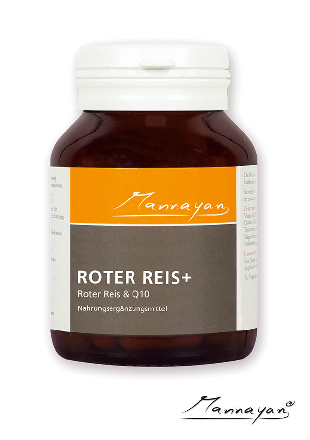 Mannayan Roter Reis+ (Red Rice) (90 capsules)