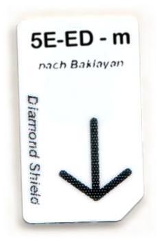 5 Elemente - Erde-Dämpfung Chipcard nach Baklayan