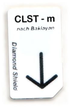 CLST(梭菌)-m芯片卡 CLST - m Chipcard nach Baklayan für Diamond Shield Zapper