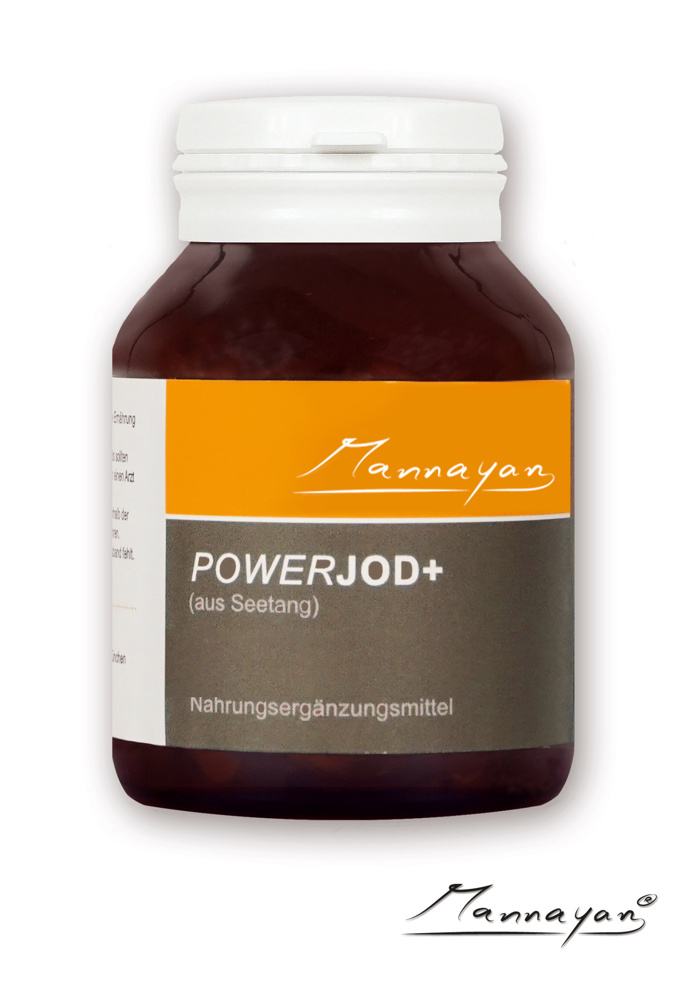 Mannayan 强效碘胶囊+(60颗) Powerjod+ von Mannayan